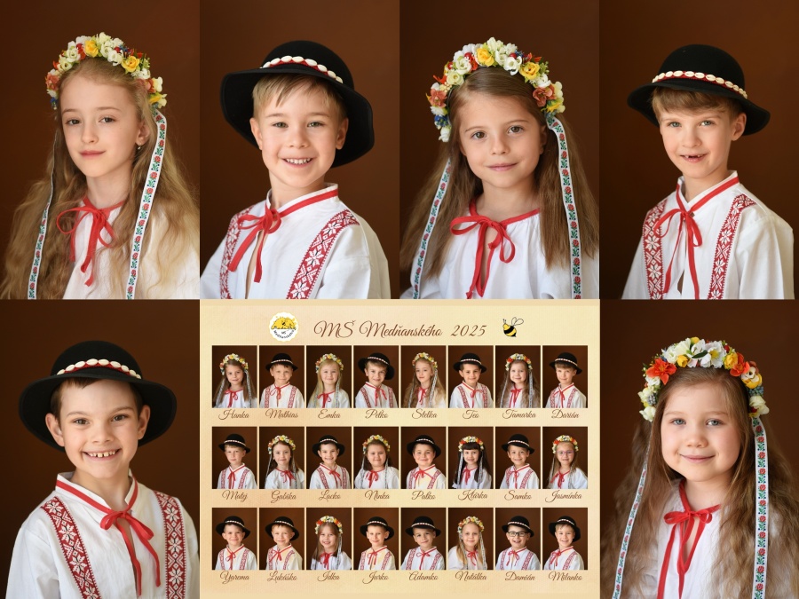 Fotenie skolkarov na tablo Soňa Kalabová Fotenie skolkarov na tablo Soňa Kalabová